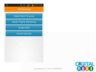 www.digitalnest.in | cell :+91-9030455841
 