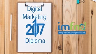 Digital
Marketing
Diploma
 