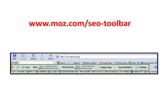 www.moz.com/seo-toolbar 
 