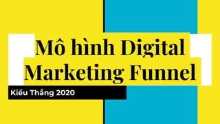 Mô hình Digital
Marketing Funnel
Kiều Thắng 2020
 