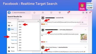 Facebook : Realtime Target Search
 