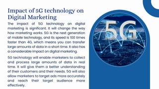 Digital Marketing in 5G Era - Digital Transformation in 5G Age | PDF