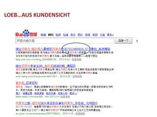 LOEB…AUS KUNDENSICHT
 