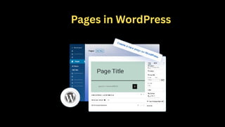 2️⃣ Pages in WordPress
 