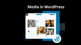2️⃣ Media in WordPress
 