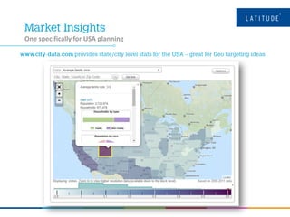 One specifically for USA planning
 