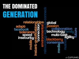 THE DOMINATED

GENERATION

 