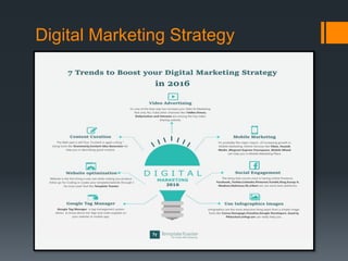 Digital Marketing Strategy
 