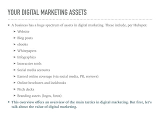 An Overview of Digital Marketing 