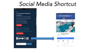 Social Media Shortcut
 
