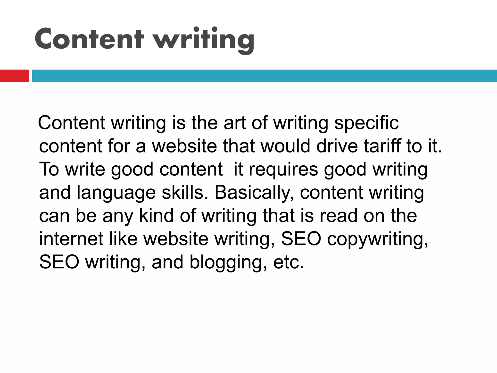 Digital marketing overview