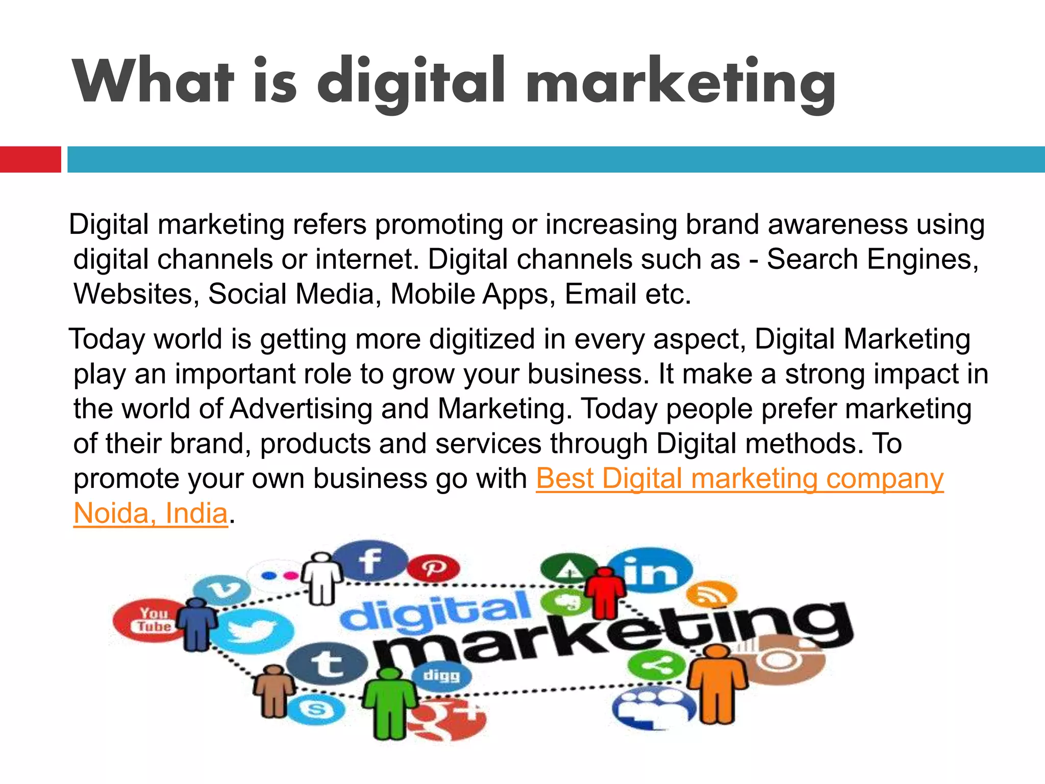 Digital marketing overview