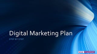 Digital Marketing Plan
STEP BY STEP
 