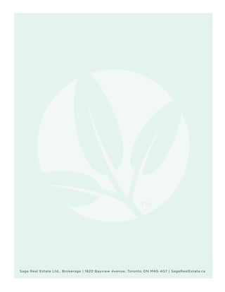 Sage Real Estate Ltd., Brokerage | 1820 Bayview Avenue, Toronto ON M4G 4G7 | SageRealEstate.ca
 