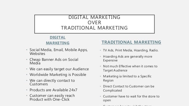 Digital Marketing Presentation For College Students 2017
