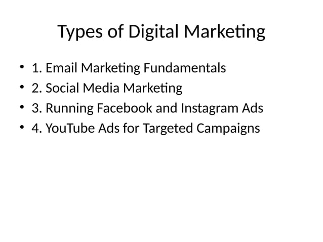 Nysc Digital Marketing Presentation Pptx