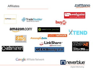 Affiliates




             Digital Marketing
 