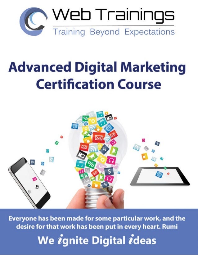Digital marketing syllabus 2018 - WT ACADEMY