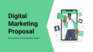 Digital
Marketing
Proposal
Here is where your presentation begins
 
