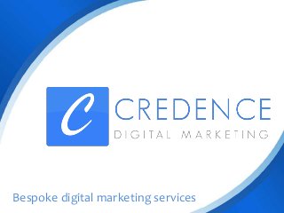 Bespoke digital marketing services
 