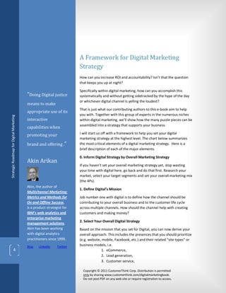 Digital Marketing Strategic Roadmap | PDF