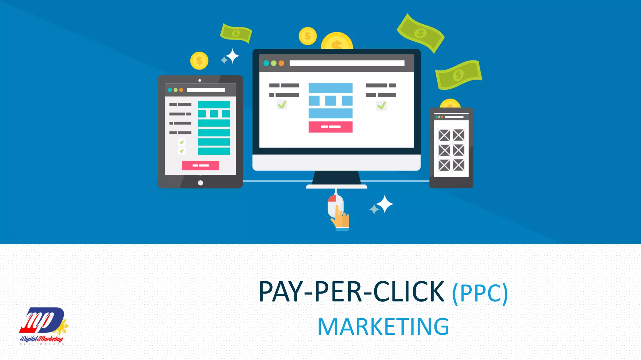 PAY-PER-CLICK (PPC)
MARKETING
 
