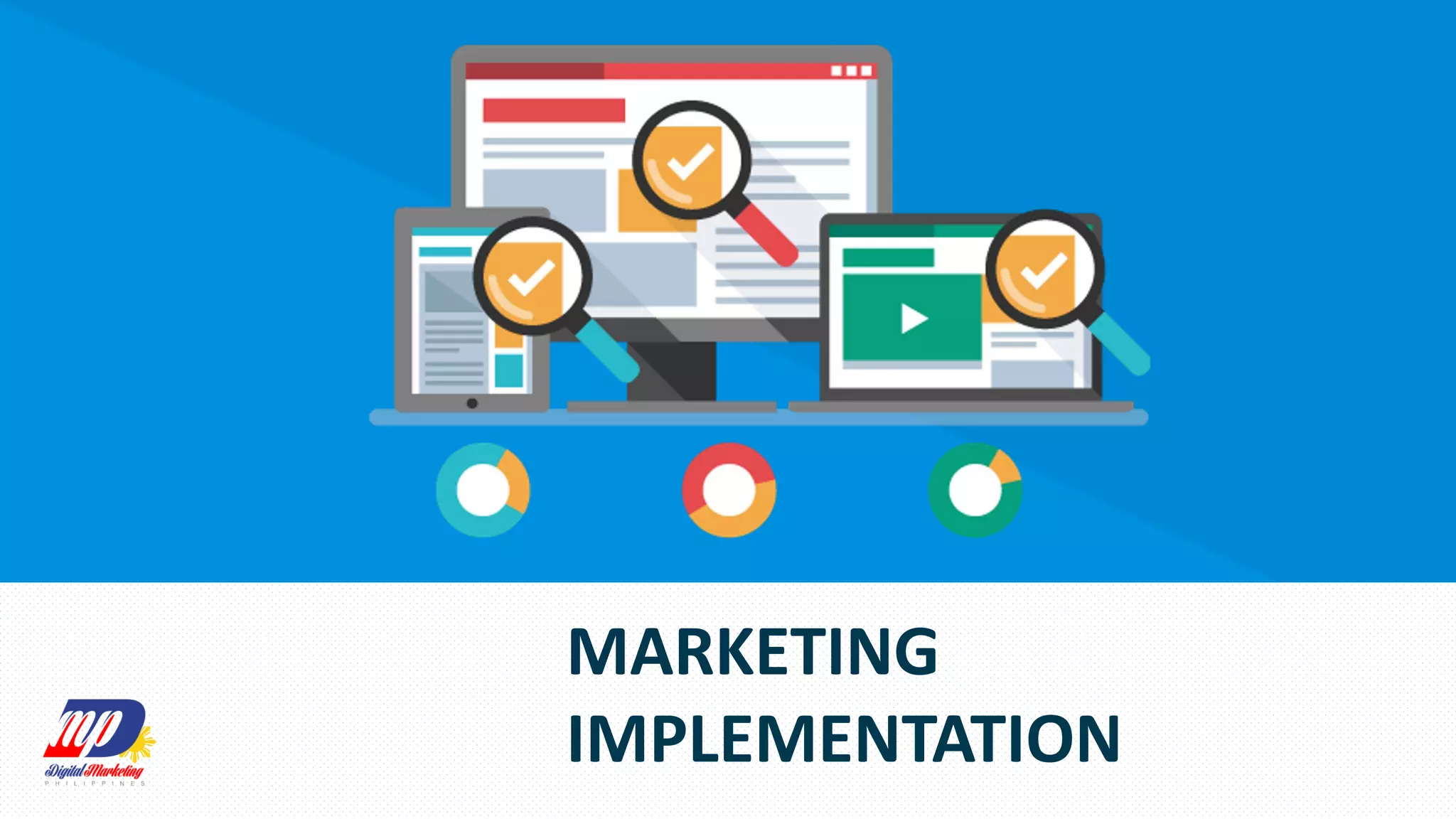 MARKETING
IMPLEMENTATION
 