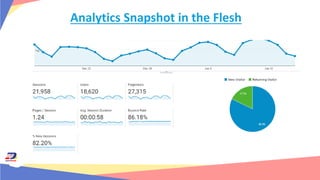 Analytics Snapshot in the Flesh
 