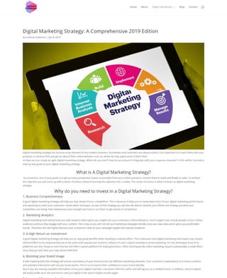 Digital Marketing Strategy Guide 