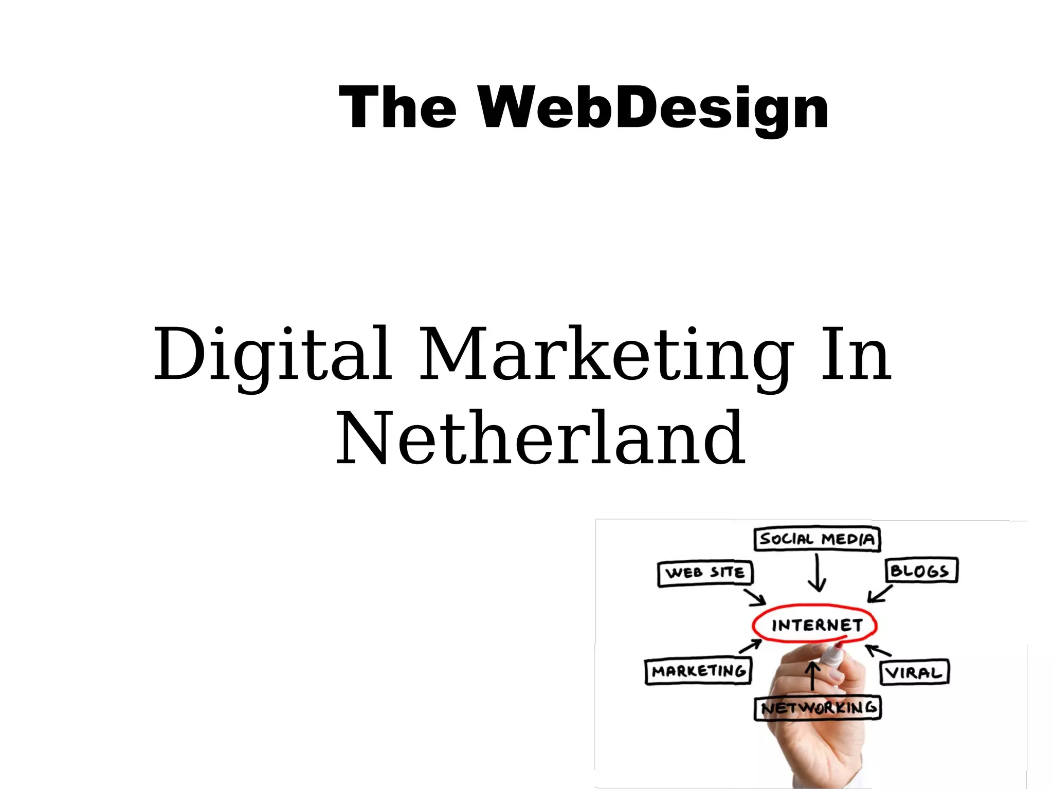 The WebDesign
Digital Marketing In
Netherland