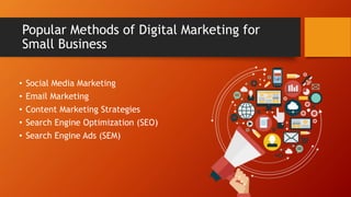 Digital marketing tips for small businesses | PPTX