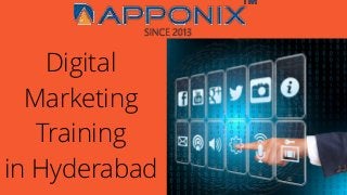 Digital
Marketing
Training
in Hyderabad
 