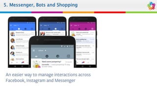 5. Messenger, Bots and Shopping
 