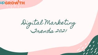 Digital Marketing
Trends 2021
 