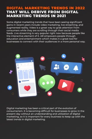 Digital marketing trends 2022 | PDF