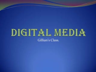 Gillian's Class.
 
