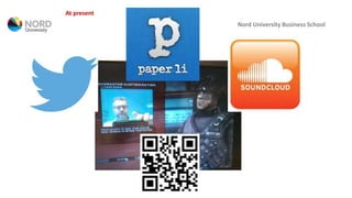 Nord University Business School
At present
 