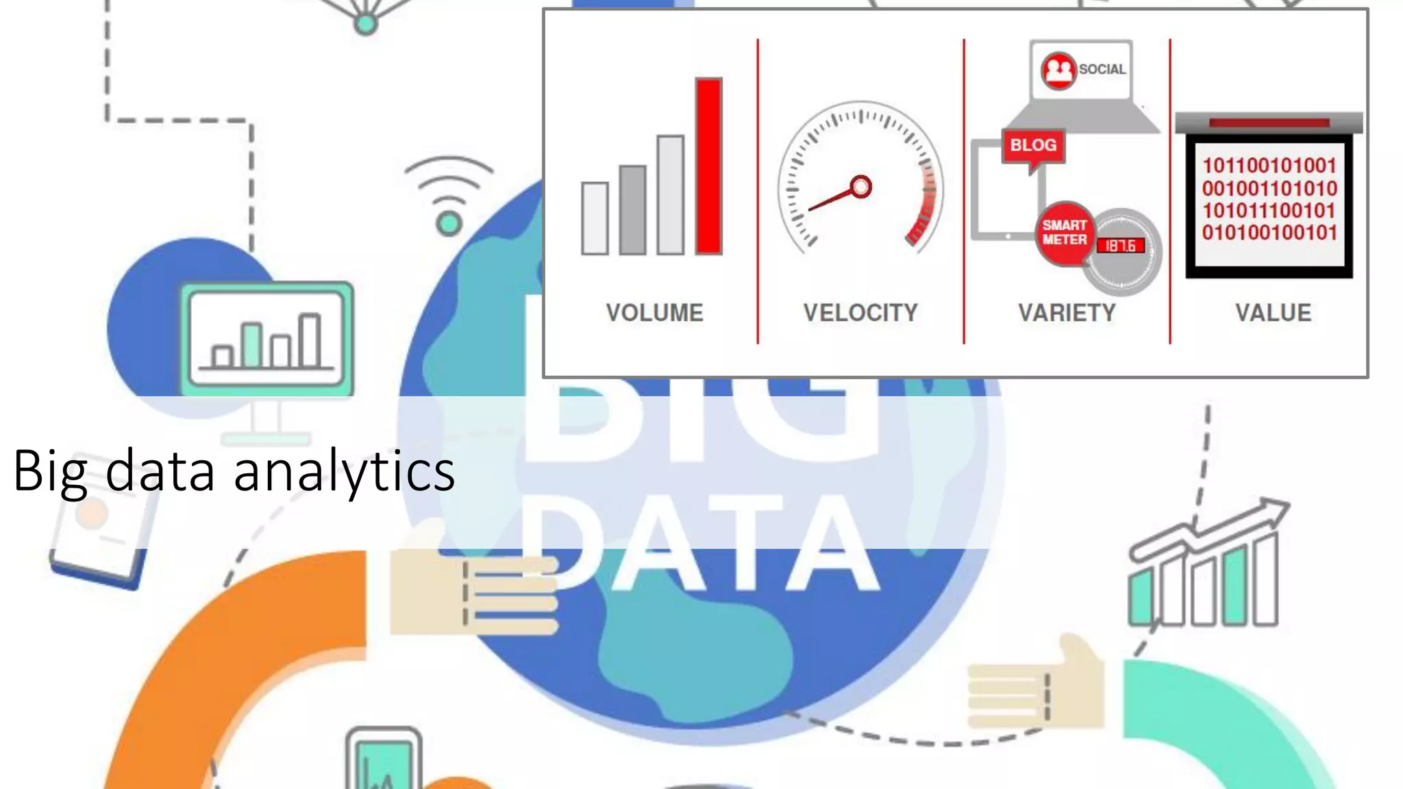Big data analytics
 