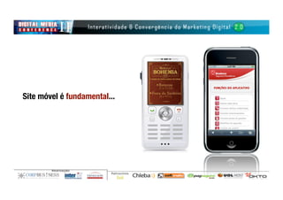 Palestra no Digital Media Conference