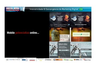 Palestra no Digital Media Conference