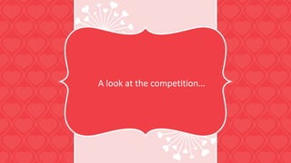 A look at the competition…
 