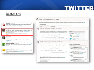 TWITTER
Twitter Ads
 
