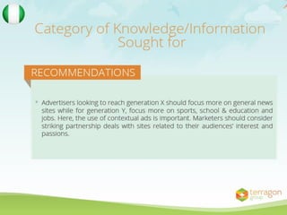 Digital media study: Generation X vs Generation Y