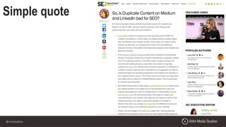 @crestodina
Simple quote
 