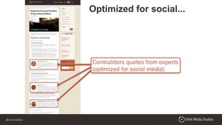 @crestodina
Optimized for social...
 
