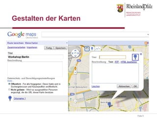 Gestalten der Karten 