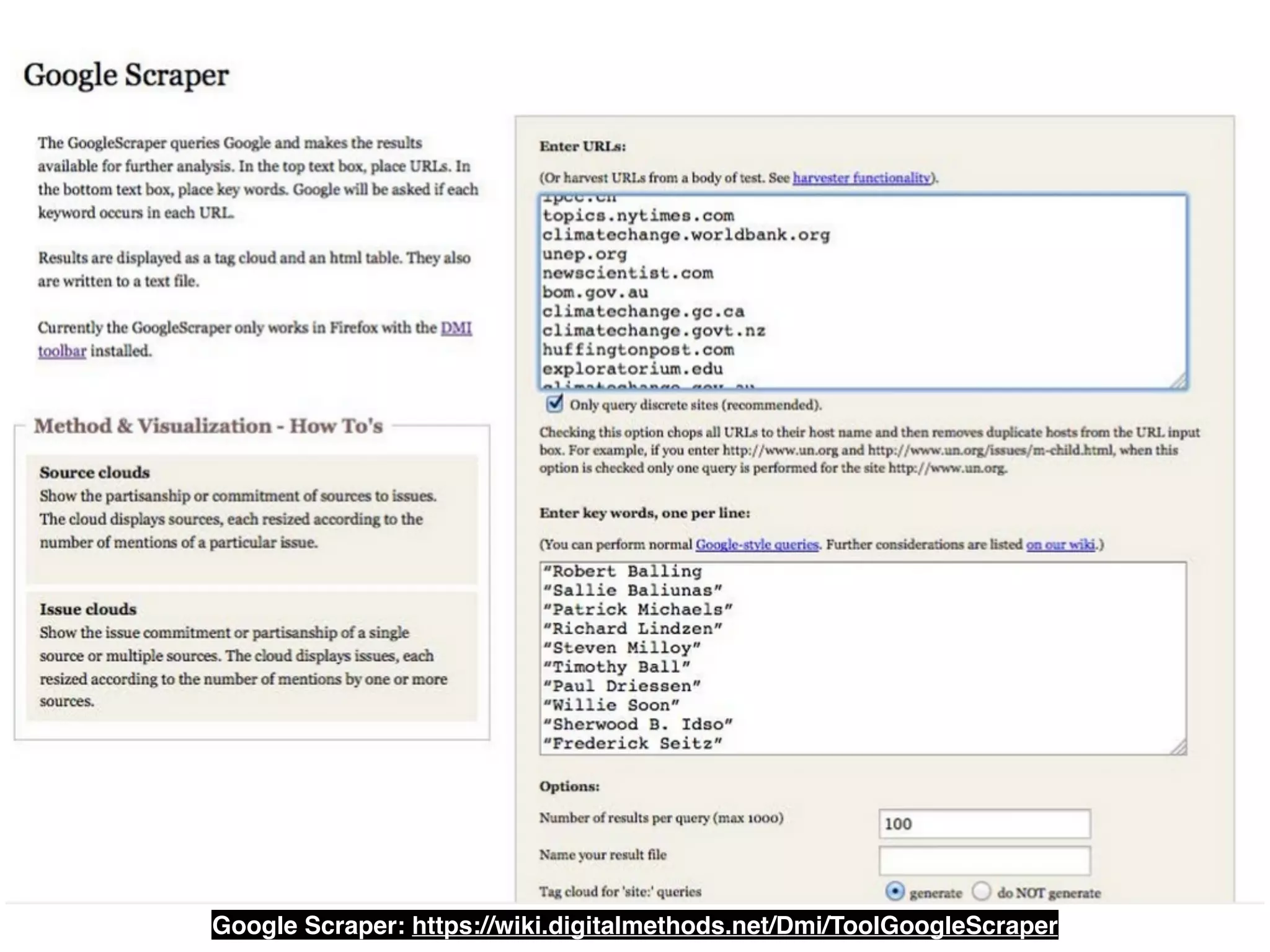 Google Scraper: https://wiki.digitalmethods.net/Dmi/ToolGoogleScraper 
 