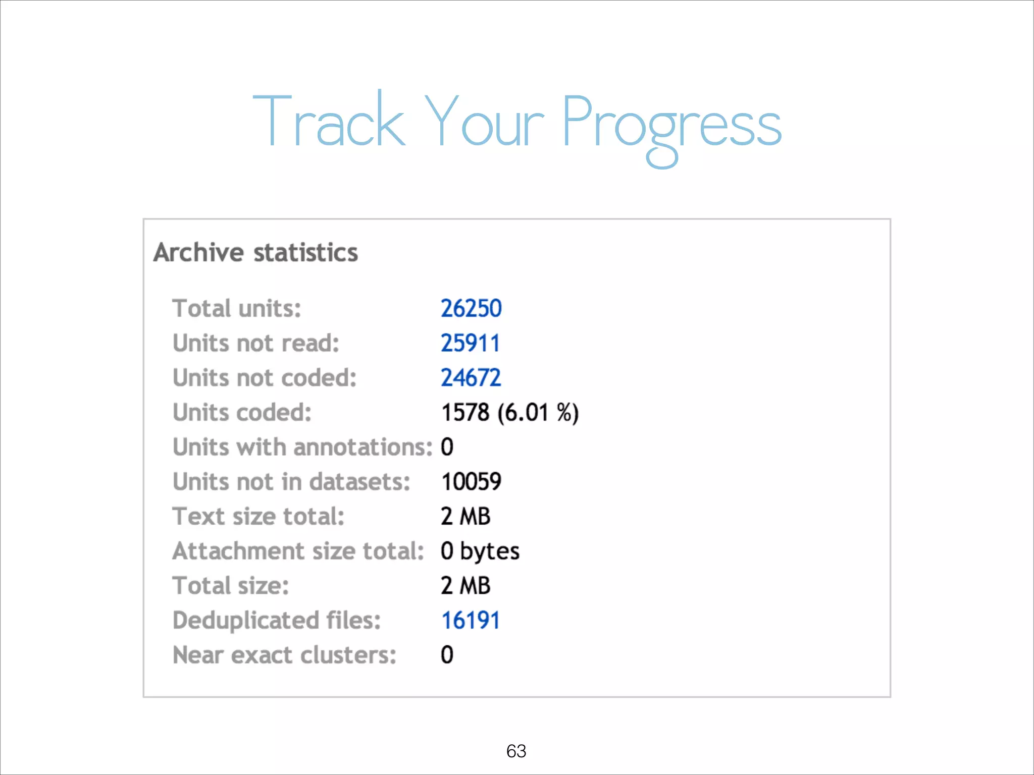 Track Your Progress

!63

 