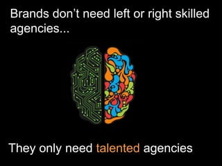 There is only talented people
There is no left or right skilled people...
 