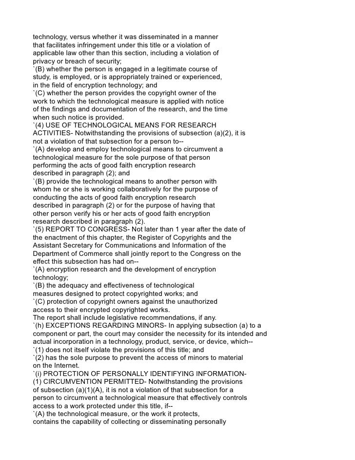 digital millennium copyright act Universities across the country have been forced to adapt to the digital millennium copyright act chapter vi-1 of the copyright act. digital millennium copyright act Universities across the country have been forced to adapt to the digital millennium copyright act chapter vi-1 of the copyright act.
